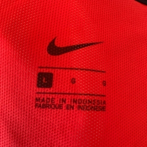 𝅺NIKE Men's‎ Baseball Jacket Lightweight 3/4 sleeve Windbreaker Vented. - Picture 5 of 8